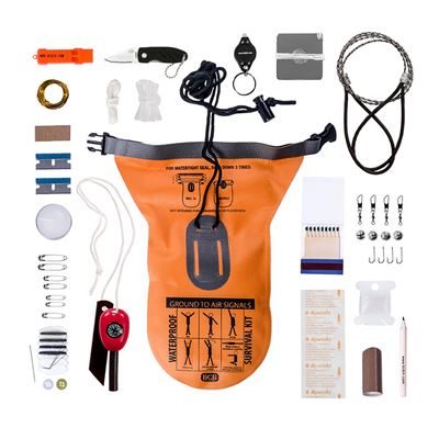 Pacchetto di sopravvivenza impermeabile kit survival BCB