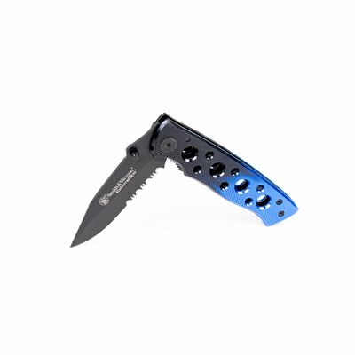 Coltello pieghevole S&W EXTREME OPS NERO-BLU Smith & Wesson® CK111S 4