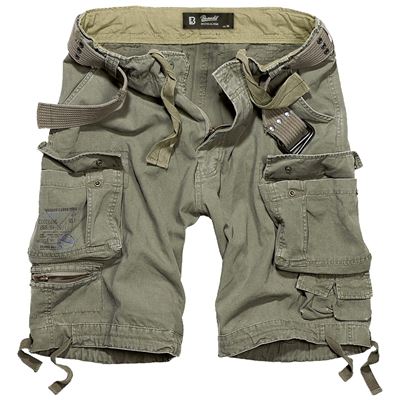 Pantaloncini con cintura SAVAGE vintage VERDI