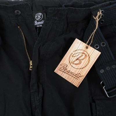 Pantaloncini con cintura SAVAGE vintage NERI BRANDIT 2001-02A 4