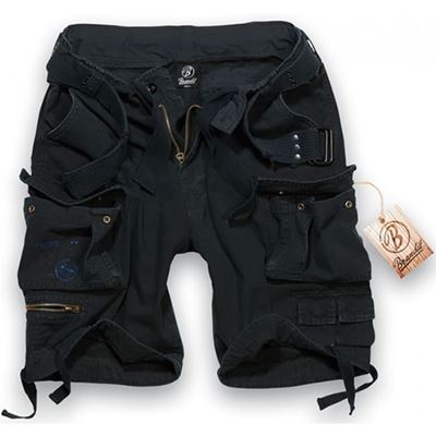 Pantaloncini con cintura SAVAGE vintage NERI