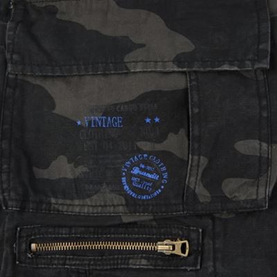 Pantaloncini con cintura SAVAGE vintage NIGHT CAMO BRANDIT 2001-04O 3