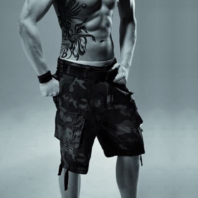 Pantaloncini con cintura SAVAGE vintage NIGHT CAMO BRANDIT 2001-04O 6