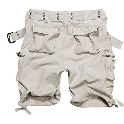 Pantaloncini con cintura SAVAGE vintage OLD WHITE BRANDIT 2001-12L 2
