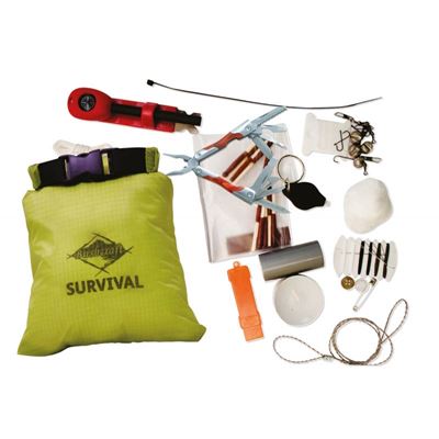 Pacchetto di sopravvivenza kit di pronto soccorso Survival Essential BCB