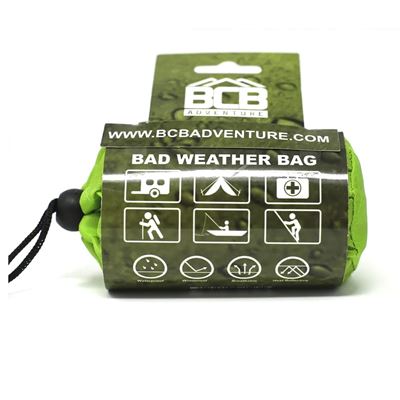Telone di emergenza BAD WEATHER VERDE BCB CL182G 2