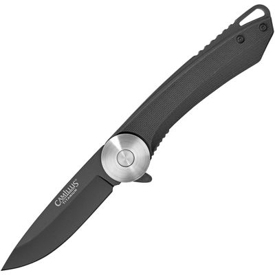 Coltello pieghevole CIRQUE lama liscia NERO