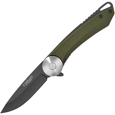 Coltello pieghevole CIRQUE lama liscia VERDE