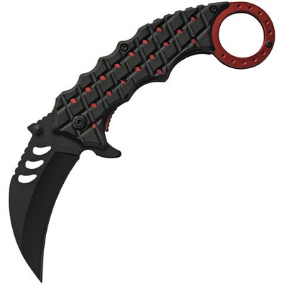 Coltello pieghevole RED SHRUB karambit