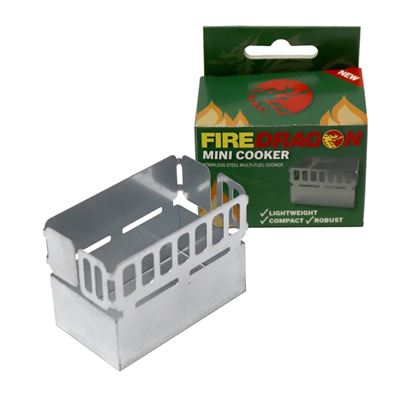 Fornello FIRE DRAGON MINI COOKER in acciaio inossidabile