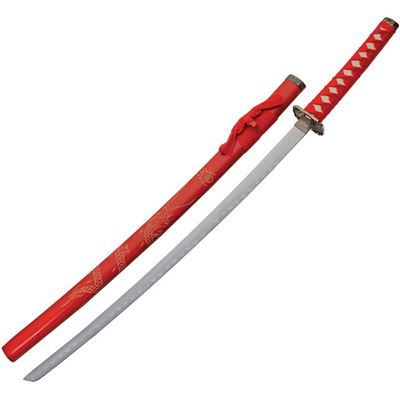 Katana DRAGON set di 3 pezzi con supporto ROSSO ostatní CN926970RD 2