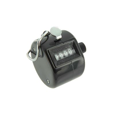 Contatore manuale NERO