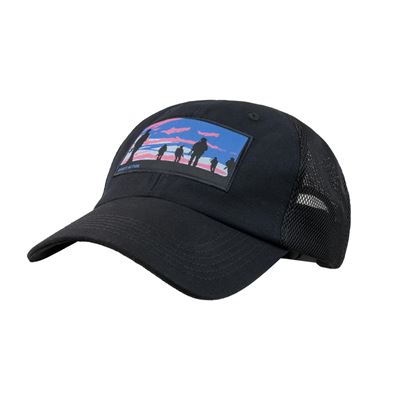 Cappellino da baseball SUNSET NERO