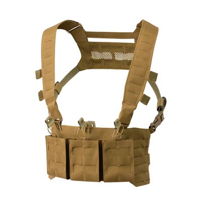 Gilet chest rig CURTISS COYOTE BROWN