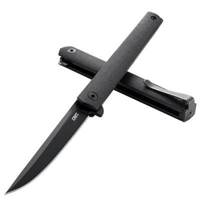 Coltello pieghevole CEO FLIPPER BLACKOUT NERO CRKT CR7097K 4