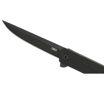 Coltello pieghevole CEO FLIPPER BLACKOUT NERO CRKT CR7097K 8