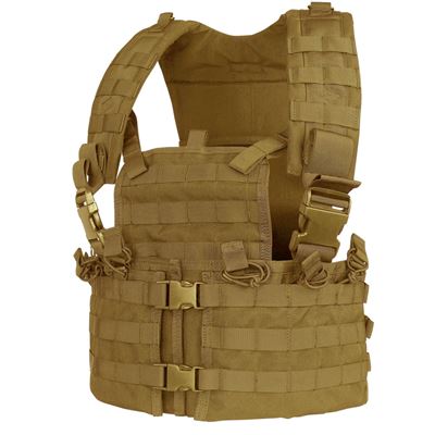 Gilet tattico MOLLE CHEST SET COYOTE BROWN