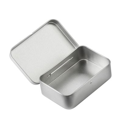 Scatola SURVIVAL in metallo 93 x 62 x 27 mm ARGENTO Helikon-Tex® CS-STB-ST-15 2