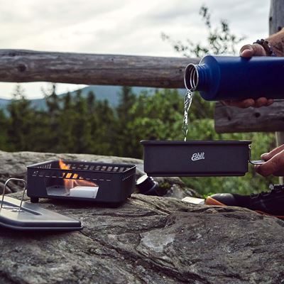 Set da cucina quadrato da 1100 ml in alluminio anodizzato duro ESBIT® CS1100HA 5