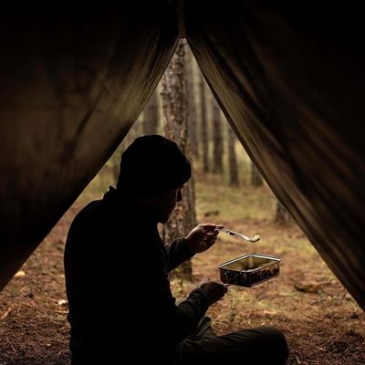 Set da cucina quadrato 1100 ml INOX ESBIT® CS1100ST 6