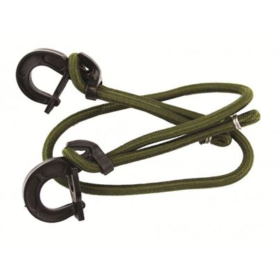 Elastico ø 8 mm x 100 cm ganci in plastica VERDE