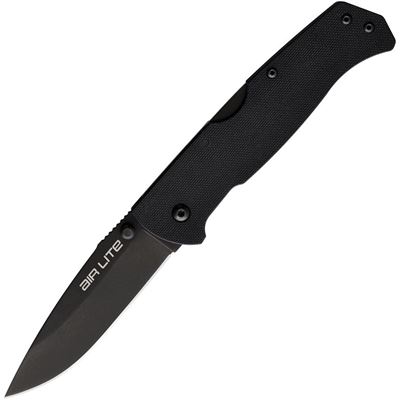 Coltello pieghevole AIR LITE lama liscia NERO