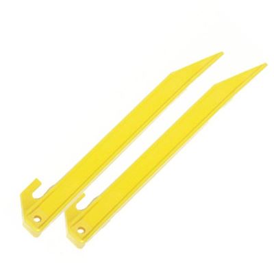 Piantina da tenda IN PLASTICA 21,5 cm 50 pz GIALLO