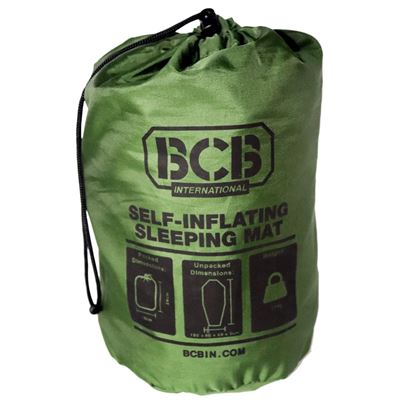 Materassino autogonfiabile con custodia VERDE BCB CT649O 2