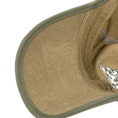 Cappellino da baseball con chiusura in velcro rip-stop COYOTE/VERDE Helikon-Tex® CZ-LGC-PR-1102A 2