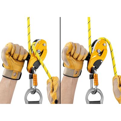Attrezzatura da discesa in corda doppia Rig Repairable GIALLA PETZL D021BA00 3