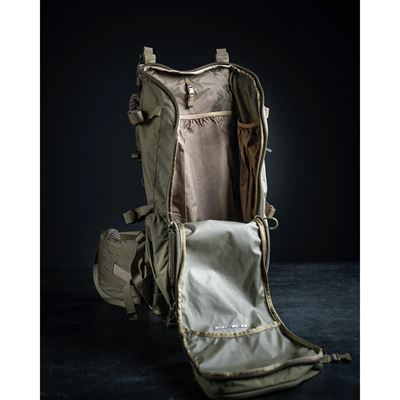 Zaino D1 FOUNDATION 40 L MILITARY GREEN EBERLESTOCK D1MJ 2