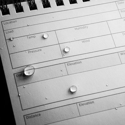 Blocco D.O.P.E LOGBOOK impermeabile NERO RITE IN THE RAIN RR-D746 3