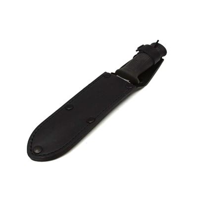 Coltello da combattimento DIVER AZ INOX impugnatura in GOMMA TEMPERATA MIKOV V709253 4