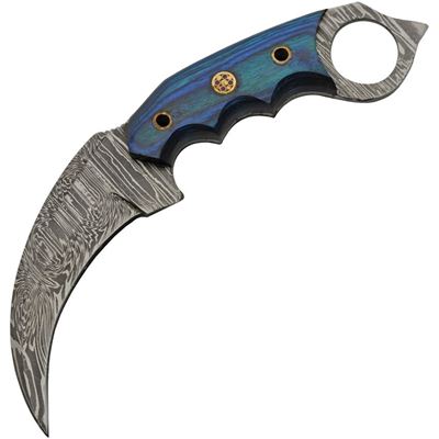 Coltello TALON Karambit BLU
