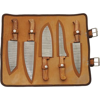 Coltelli da cucina MOSAIC set da 5 pezzi Acciaio DAMASCO ostatní DM-1392 2