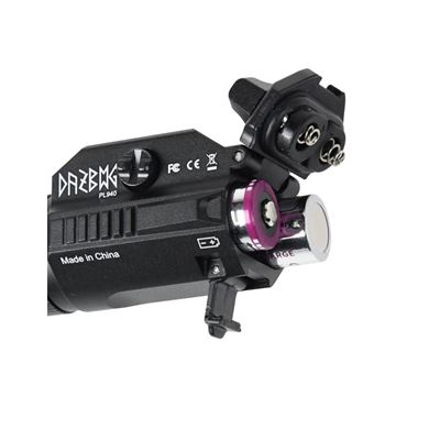 Torcia tattica PT01 per pistola NERA DAŽBOG DZ-PT01 4