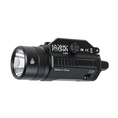 Torcia tattica PT01 per pistola NERA