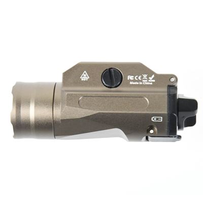 Torcia tattica PT02 per pistola KHAKI DAŽBOG DZ-PT02T 4