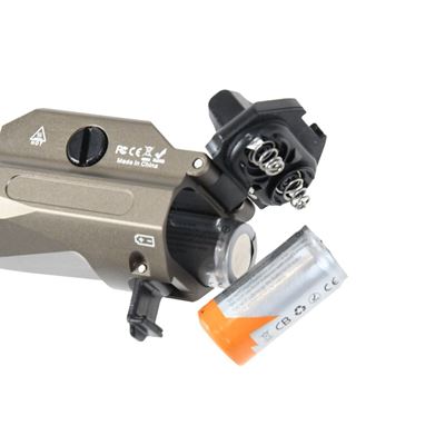 Torcia tattica PT02 per pistola KHAKI DAŽBOG DZ-PT02T 3