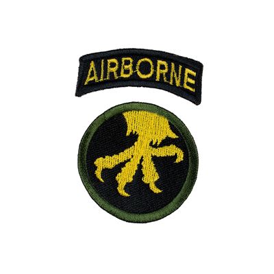 Toppa 17th AIRBORNE DIVISON - COLORATA