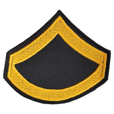 Patch US grado PRIVATE FIRST CLASS - ORO