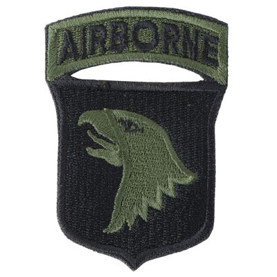 Toppa 101st AIRBORNE DIVISION - NERO