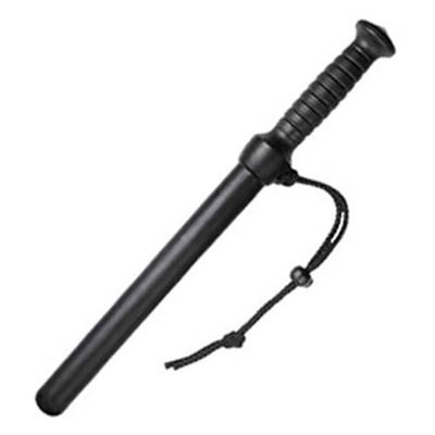 Manganello diritto senza scudo protettivo 43 cm NERO