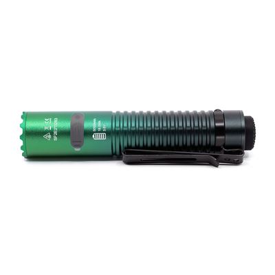 Torcia E21 ricaricabile, compatta, 2000 lumen, 322 metri, IP68 VERDE SPERAS E21GREEN-SP 2