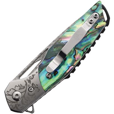 Coltello pieghevole ABALONE con lama liscia Elk Ridge® ER2010DM 2