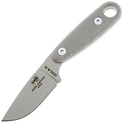 Coltello IZULA-II con fodero DESERT TAN lama