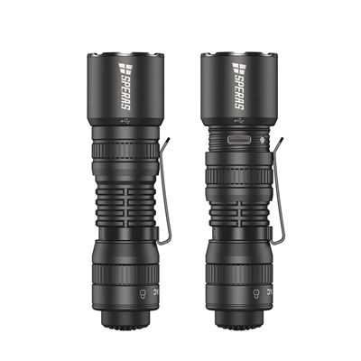 Torcia EST 16 ricaricabile, 1600 lumen, 550 metri, IP68 SPERAS EST16-SP 5