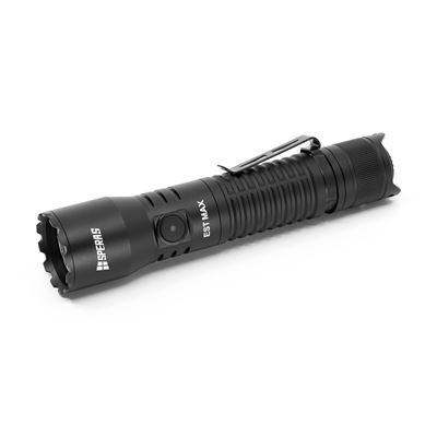 Torcia EST MAX ricaricabile, compatta, 2500 lumen, 279 metri, IP68
