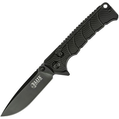 Coltello pieghevole BACKDRAFT lama liscia NERO