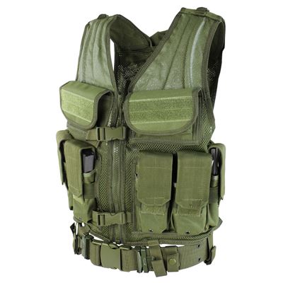 Gilet tattico ELITE TACTICAL - VERDE